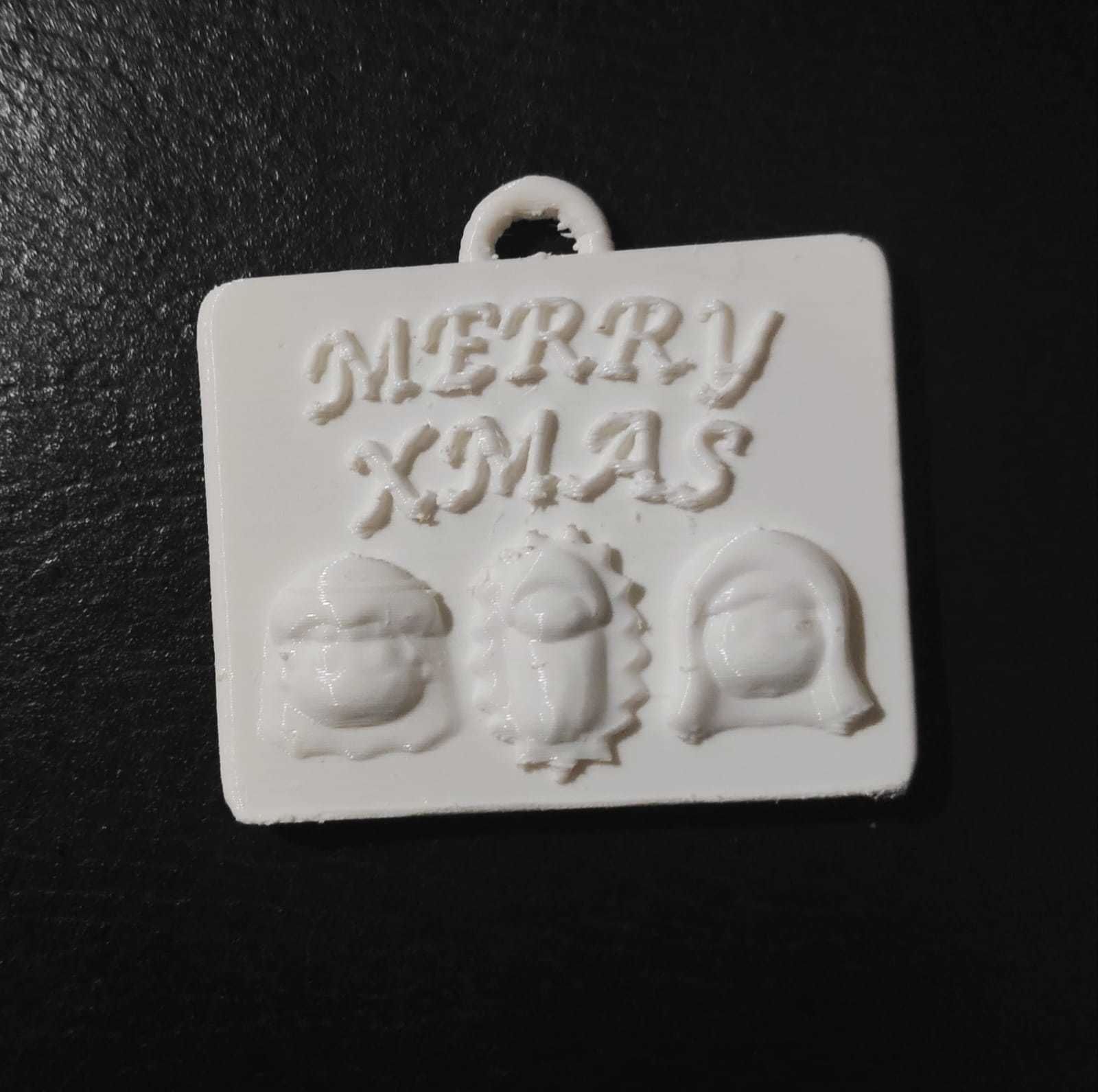 Nativity Scene Ornament 3D print model_9