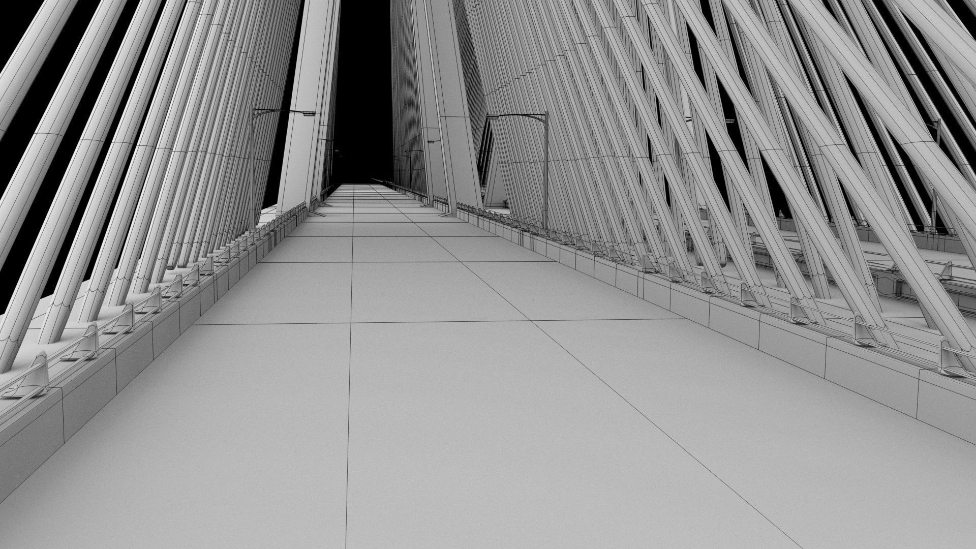 SeaLink san francisco bay bridge Low-poly 3D model_24