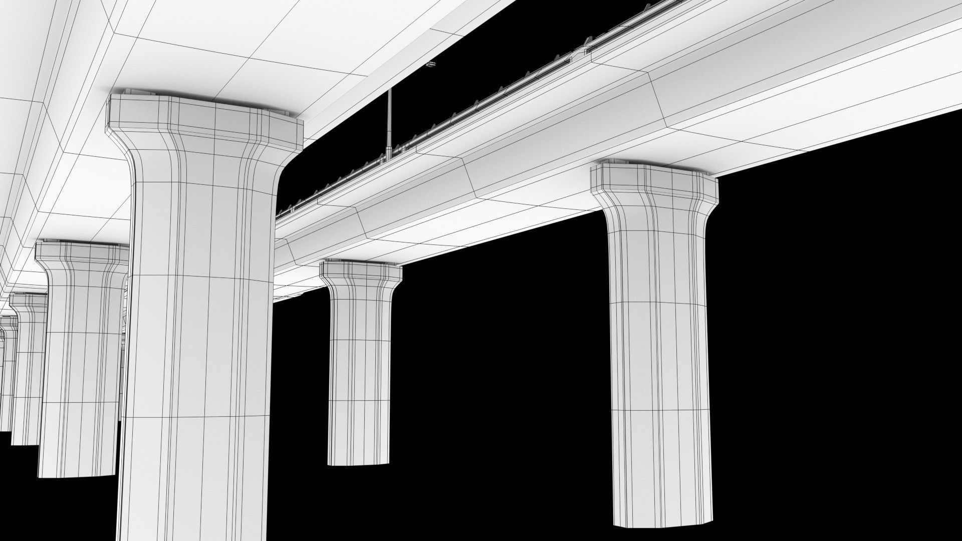 SeaLink san francisco bay bridge Low-poly 3D model_27