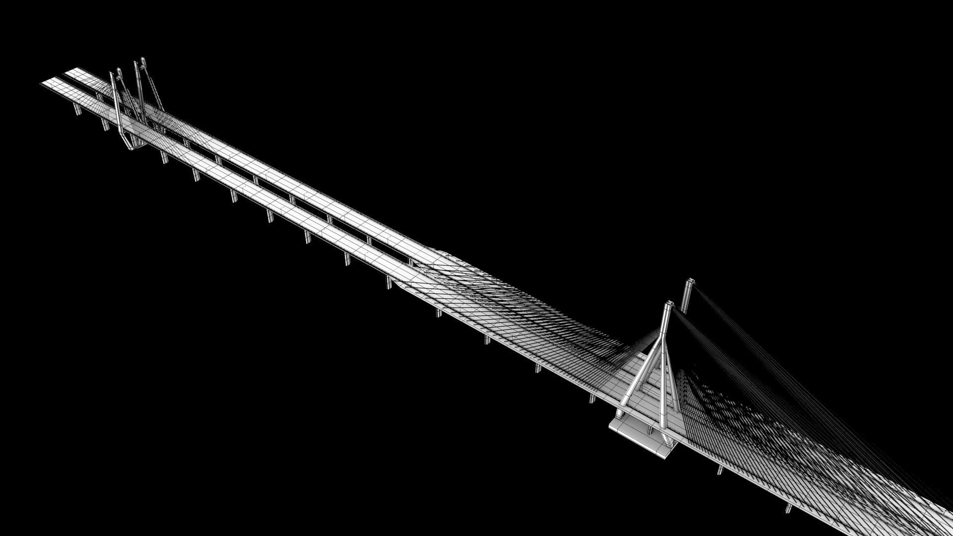 SeaLink san francisco bay bridge Low-poly 3D model_20