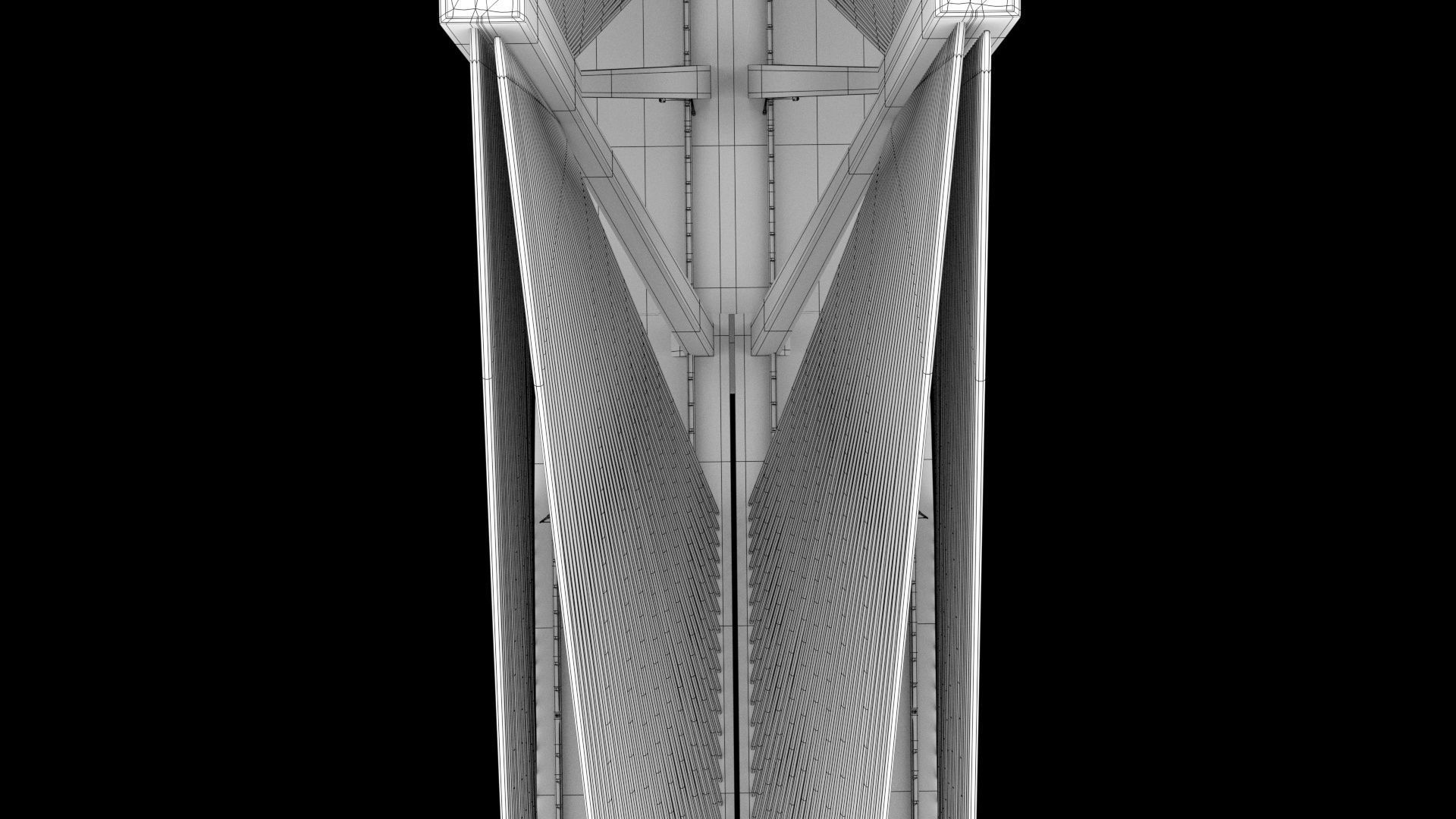 SeaLink san francisco bay bridge Low-poly 3D model_22