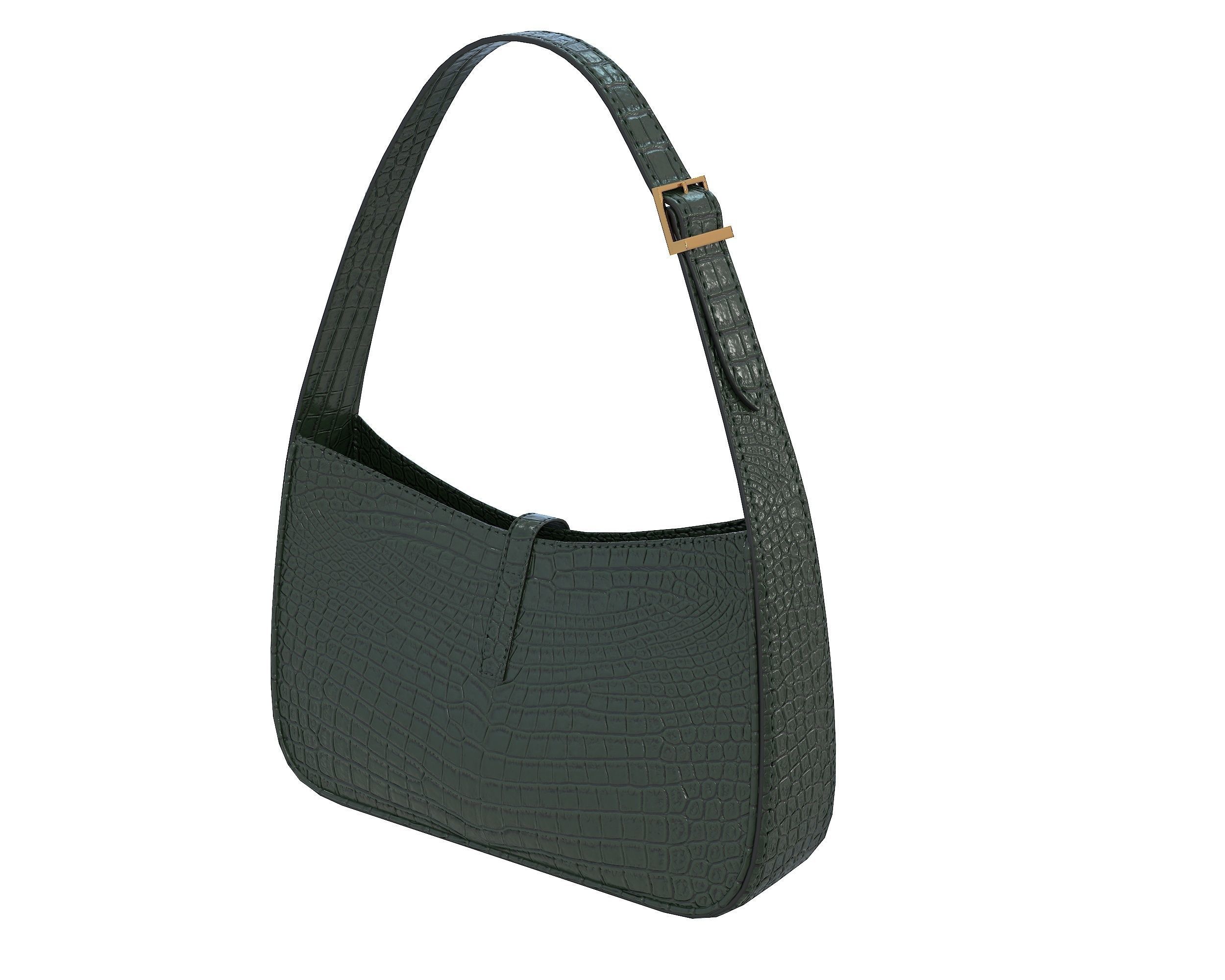 Saint Laurent Le 5 A 7 Hobo Bag Low-poly 3D model_15