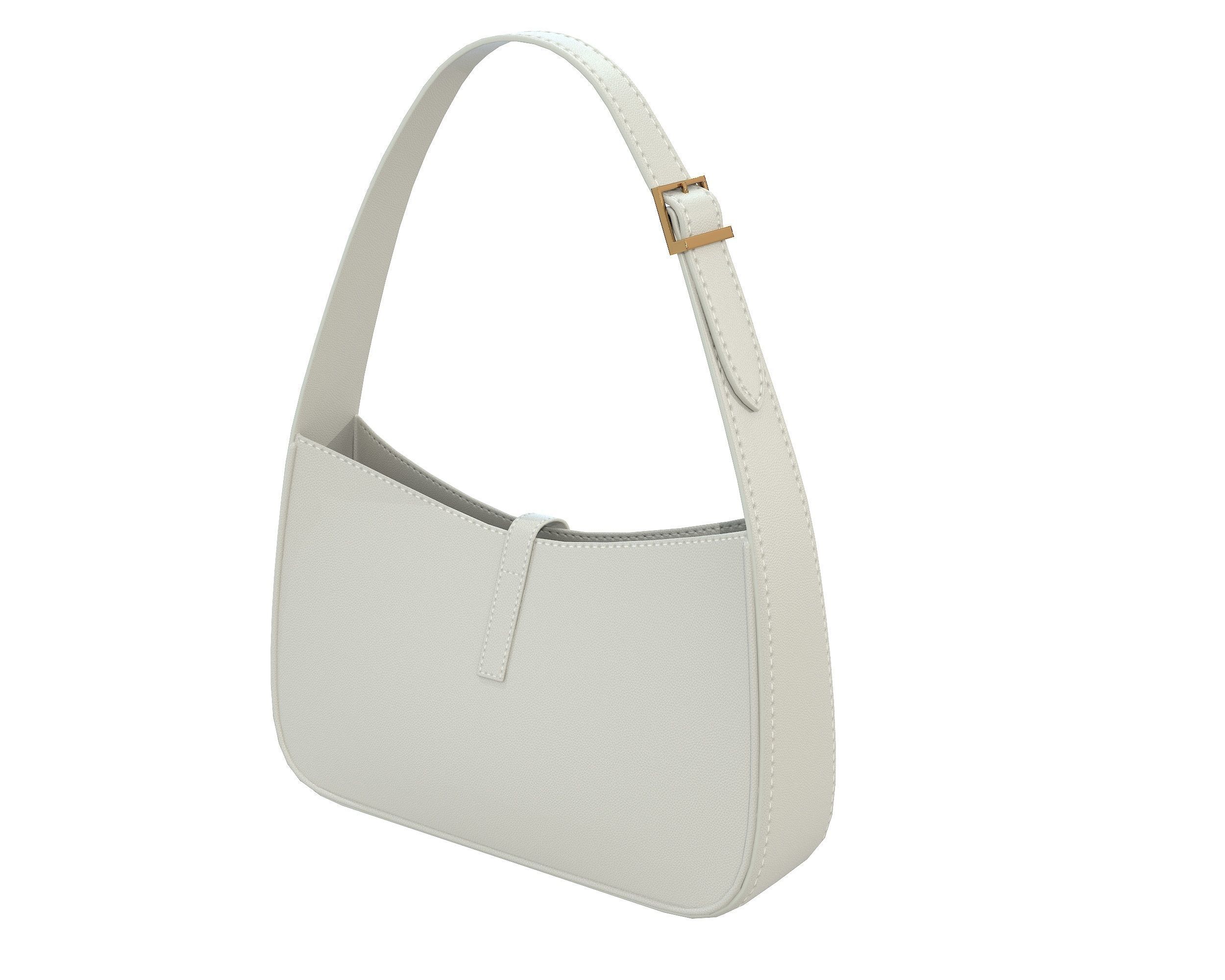 Saint Laurent Le 5 A 7 Hobo Bag Low-poly 3D model_14