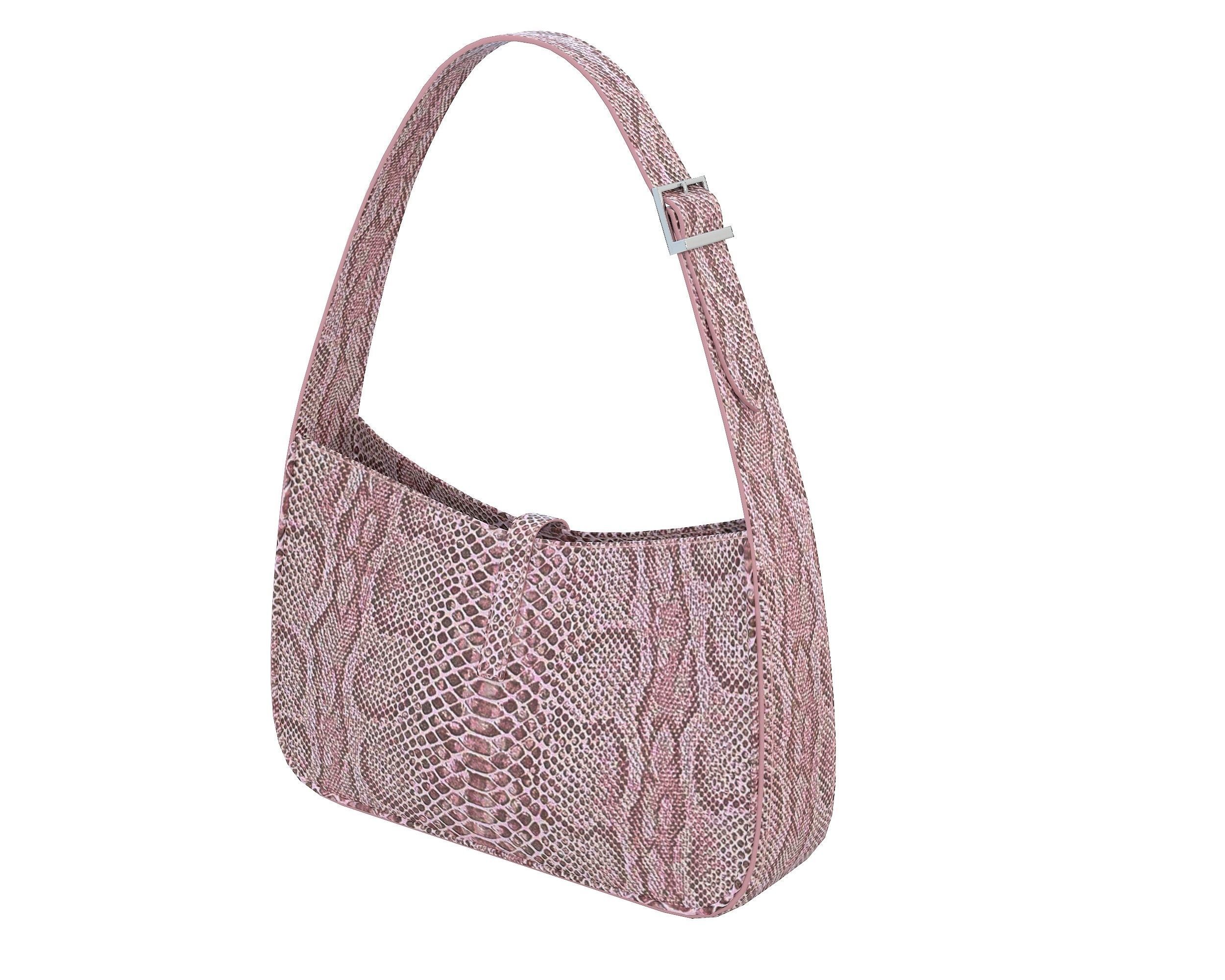 Saint Laurent Le 5 A 7 Hobo Bag Low-poly 3D model_11