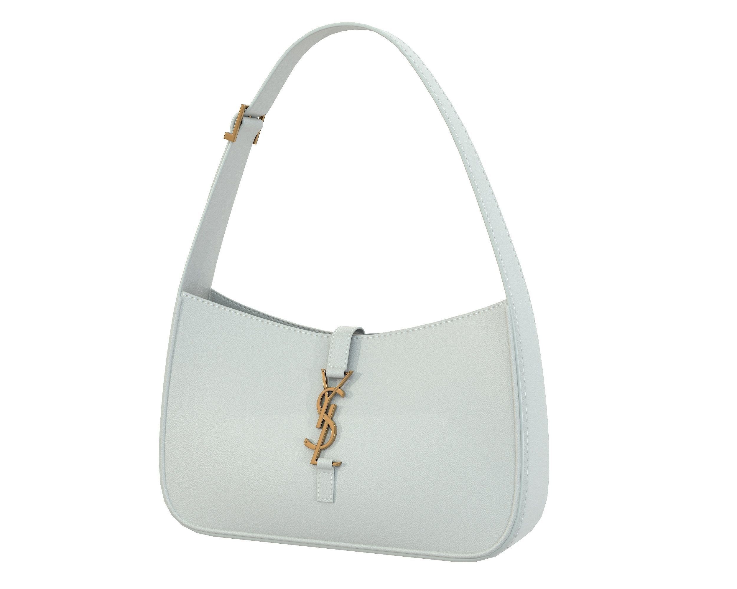 Saint Laurent Le 5 A 7 Hobo Bag Low-poly 3D model_6