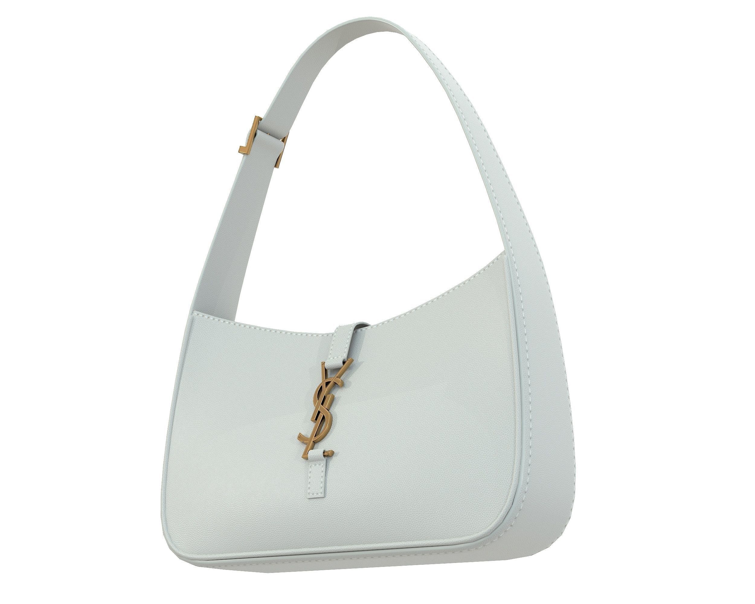 Saint Laurent Le 5 A 7 Hobo Bag Low-poly 3D model_16