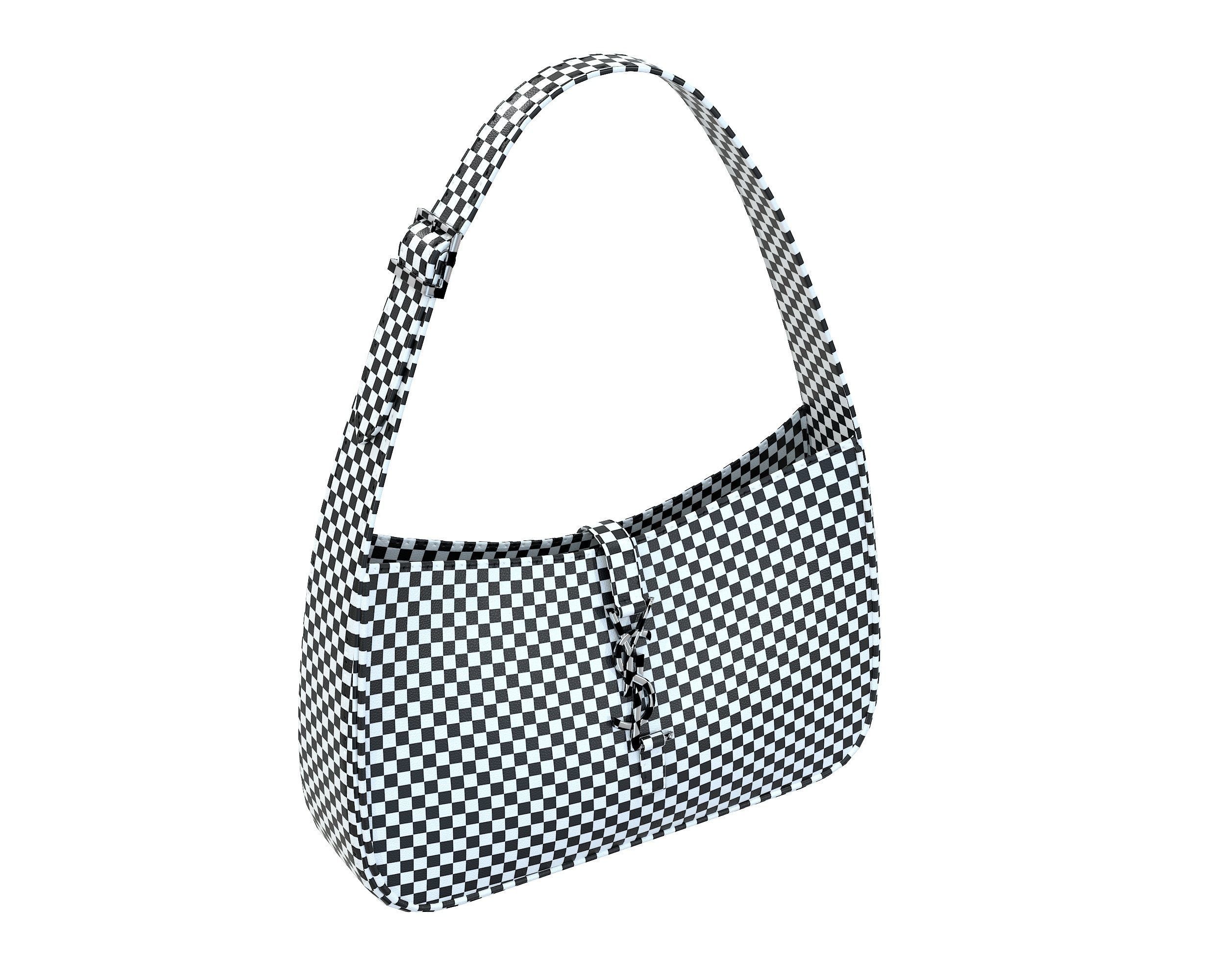 Saint Laurent Le 5 A 7 Hobo Bag Low-poly 3D model_20