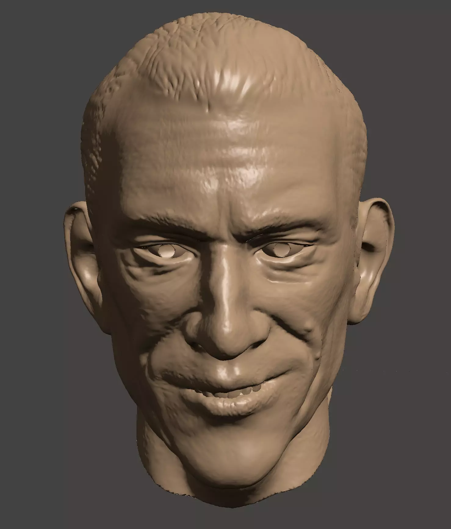 Lon Chaney Head Sculpt 3D print model_0