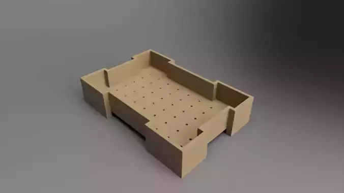 Bonsai Pot Square Corners 8 x 12 x 3