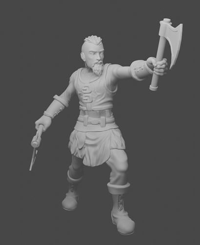 Viking Miniature 3D print model