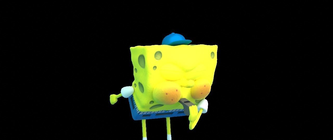 SpongeBob SquarePants 3D model_4