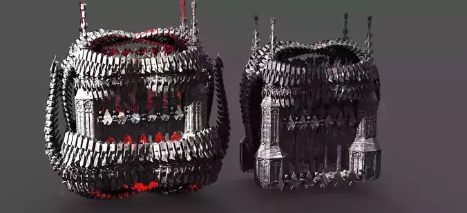 Scull Spine cathedral 2 Structures