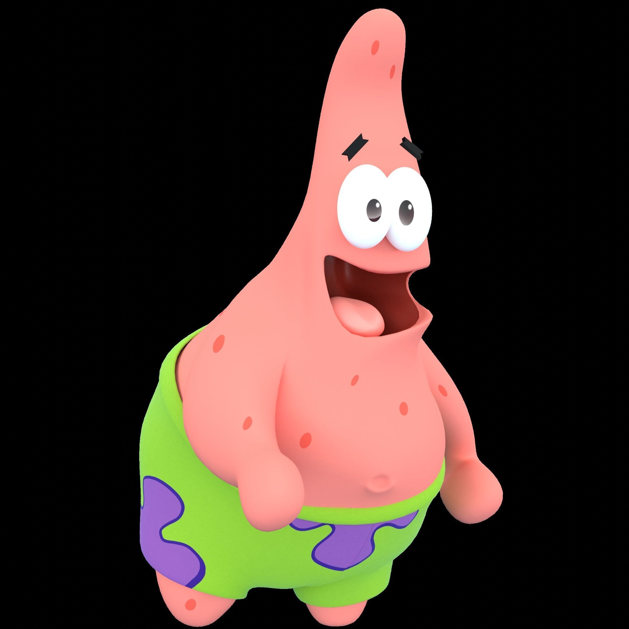Patrick Star 3D model_2