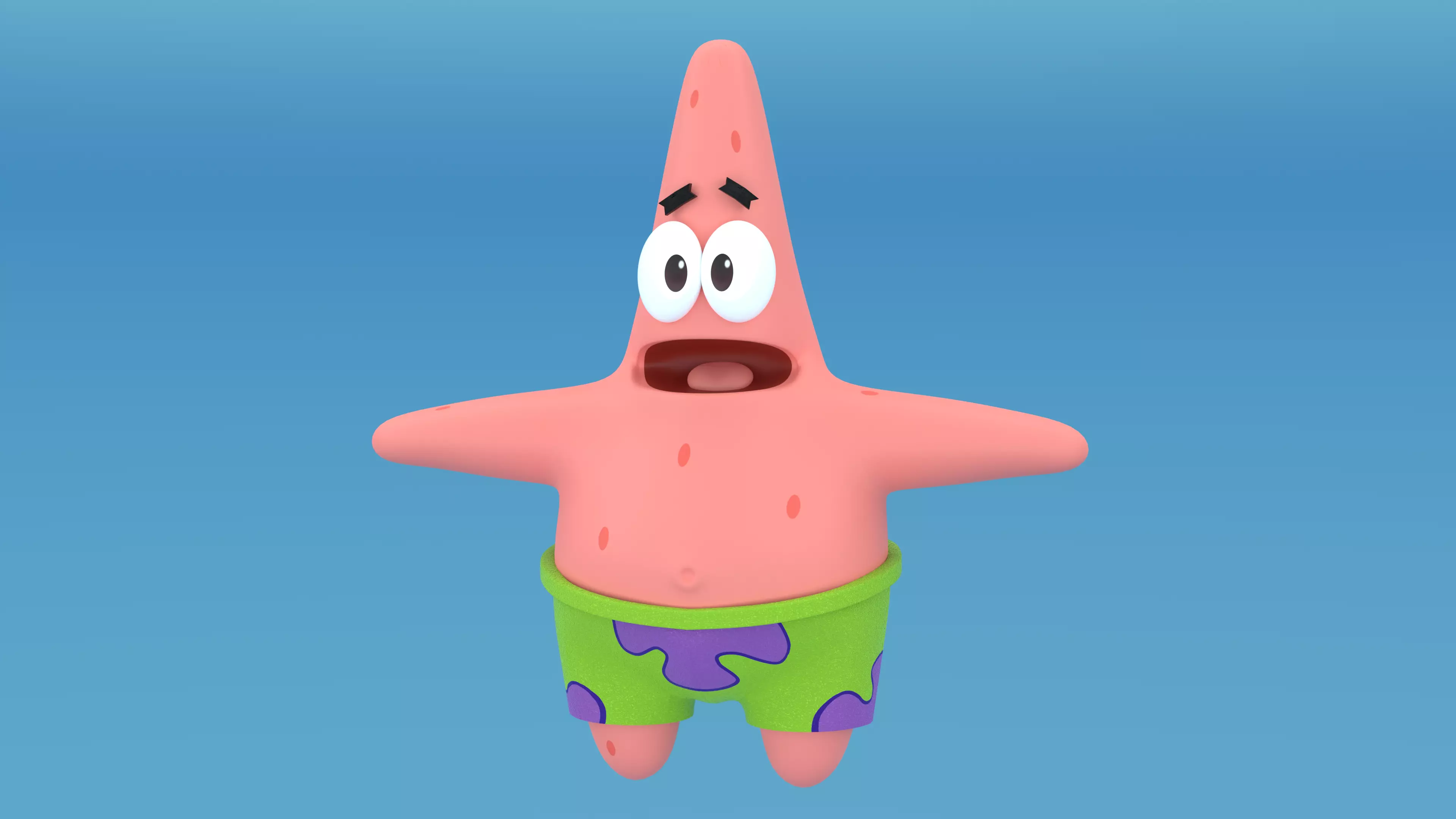 Patrick Star 3D model_0
