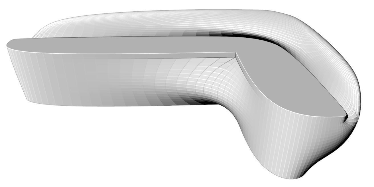 3D 3x Set Sofa Couch Low Poly normal abstract Low-poly 3D model_9