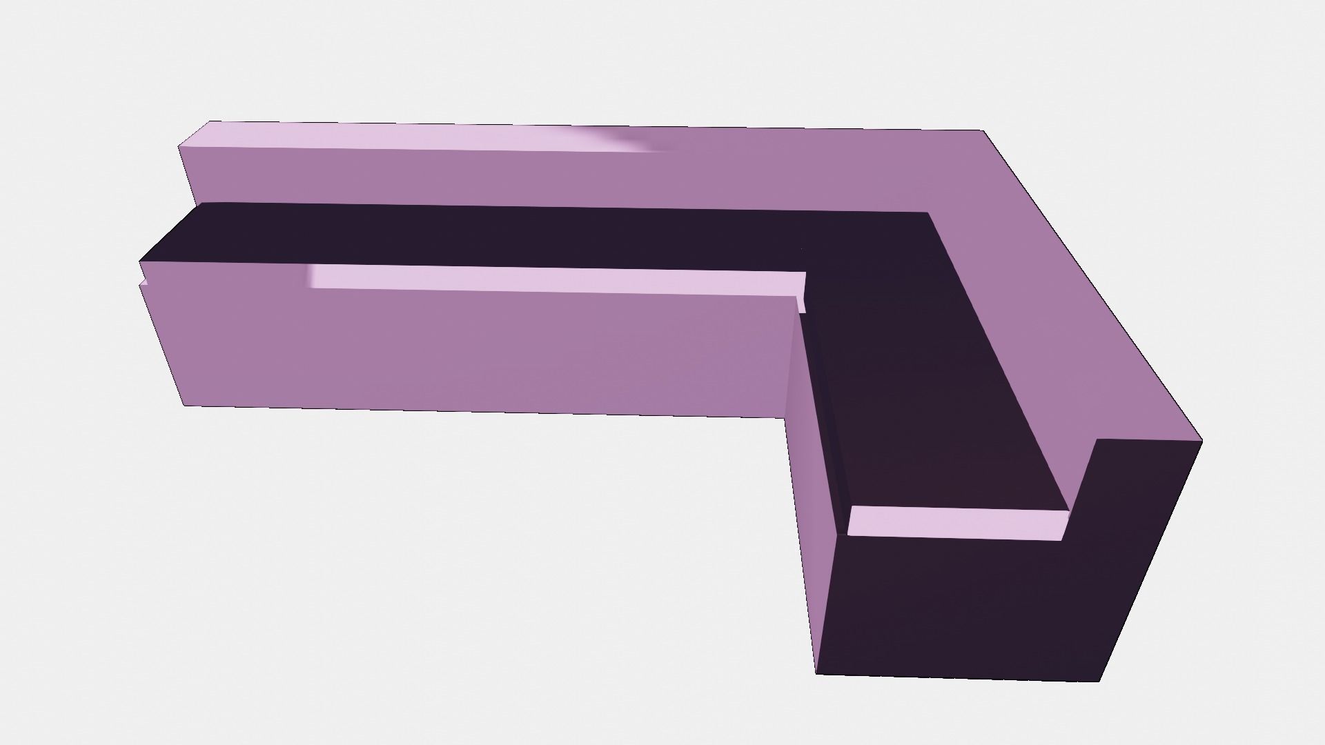 3D 3x Set Sofa Couch Low Poly normal abstract Low-poly 3D model_14