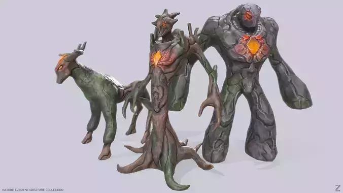 Nature Element Creature Collection 
