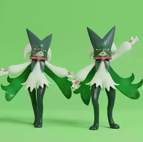 Pokemon - Meowscarada with 2 poses