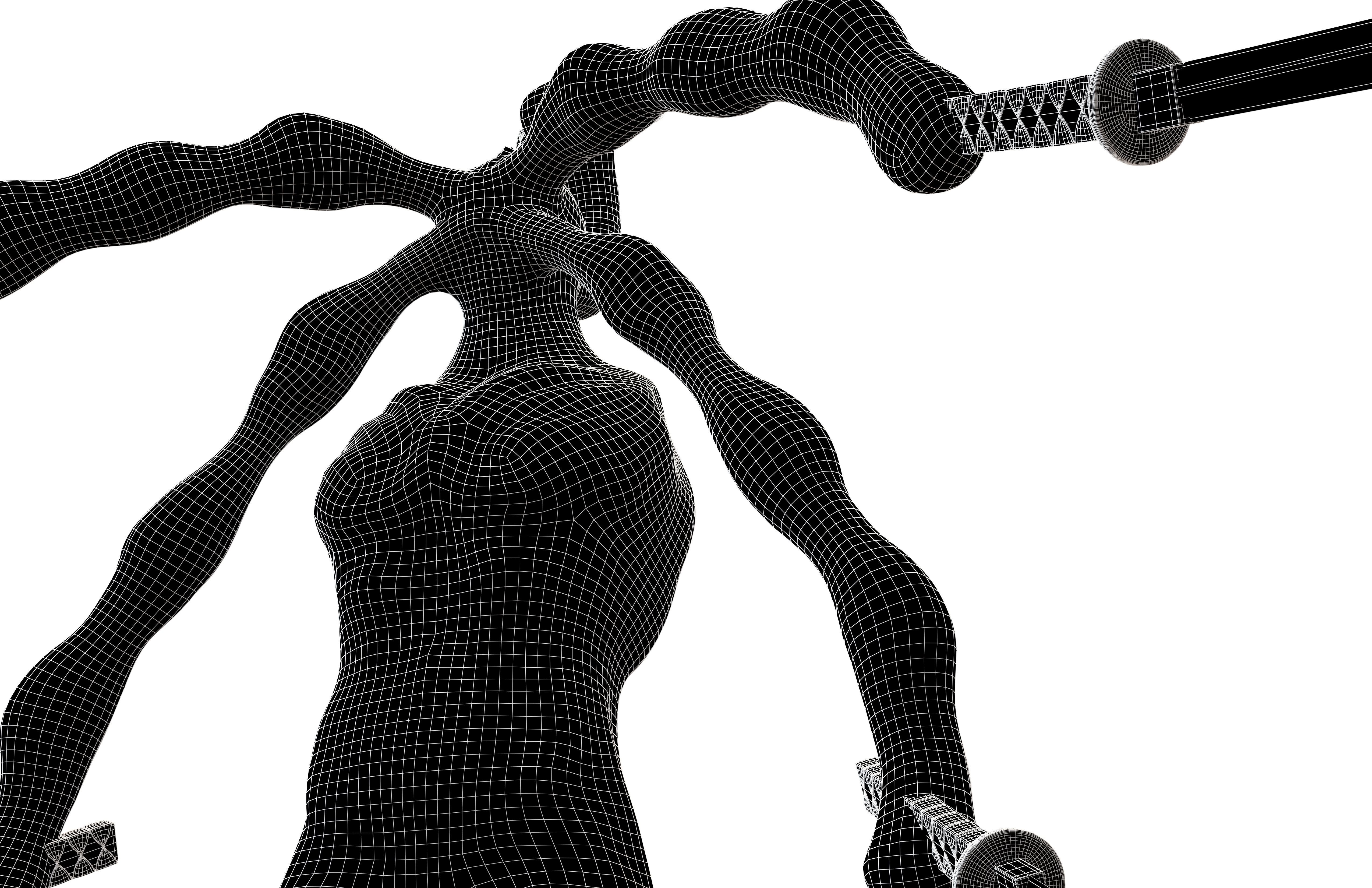 Monster Si Yuk v1 001 Low-poly 3D model_18