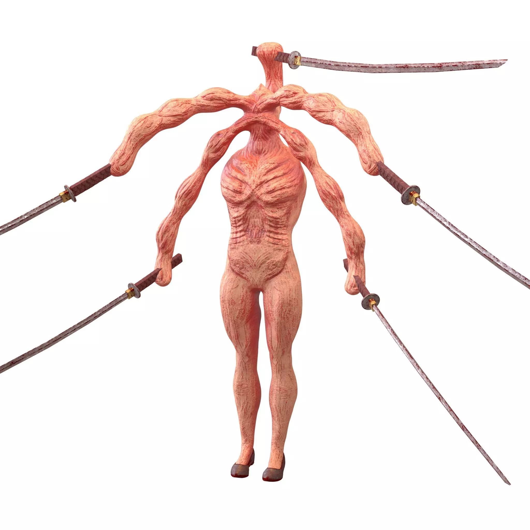 Monster Si Yuk v1 001 Low-poly 3D model_0