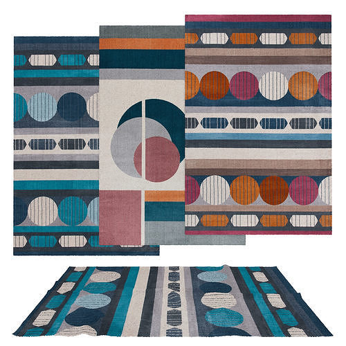 Rugs No 787 Low-poly 3D model