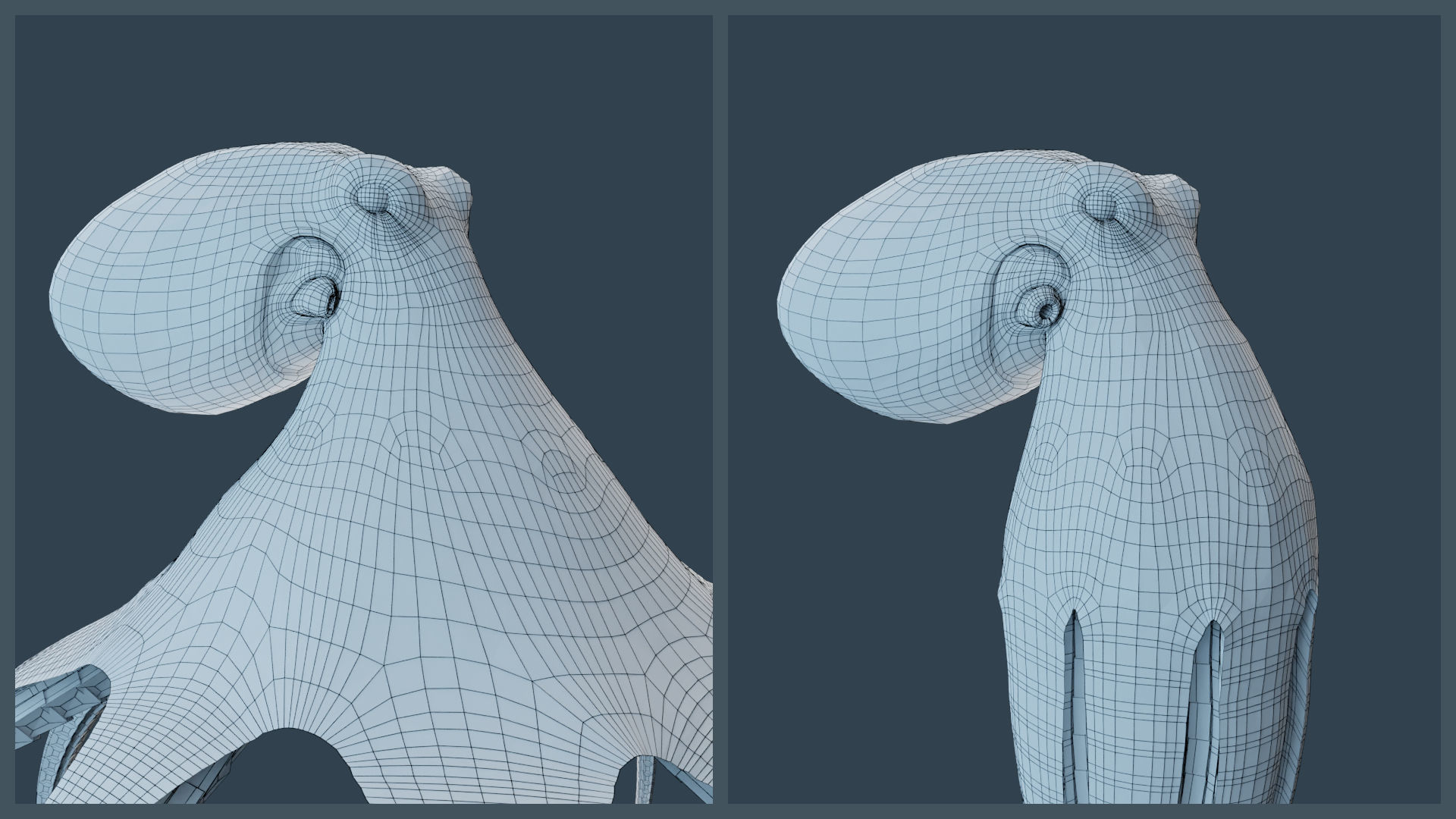 Animated Blue-Ringed Octopus Low-poly 3D model_3