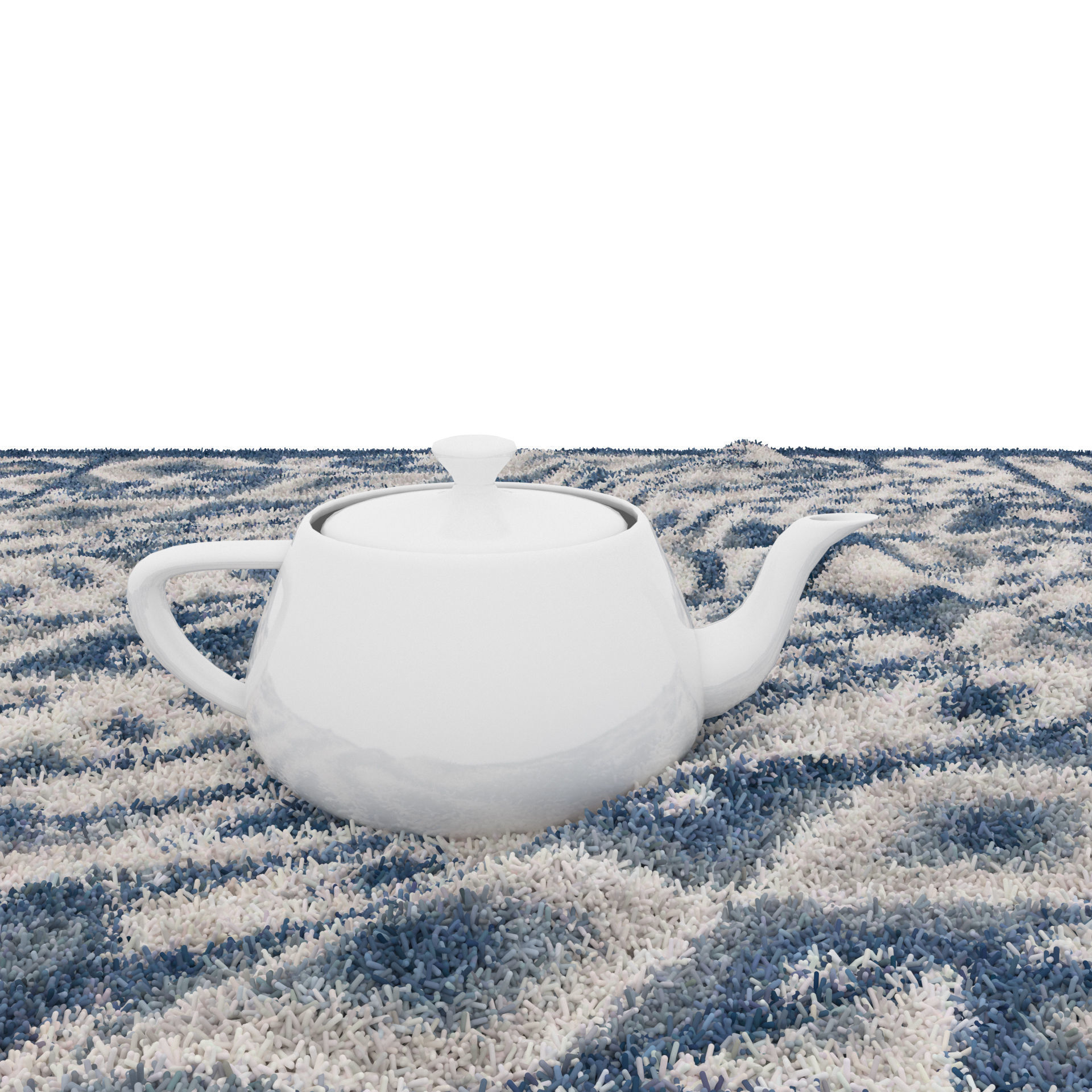 Rugs No 788 Low-poly 3D model_7