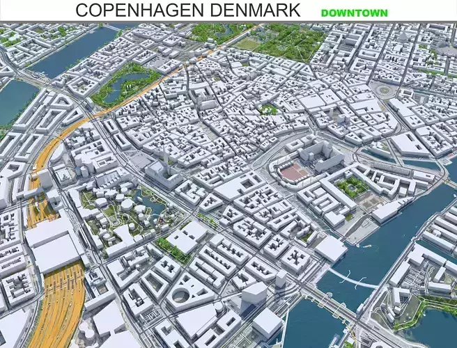 Copenhagen Downtown Denmark