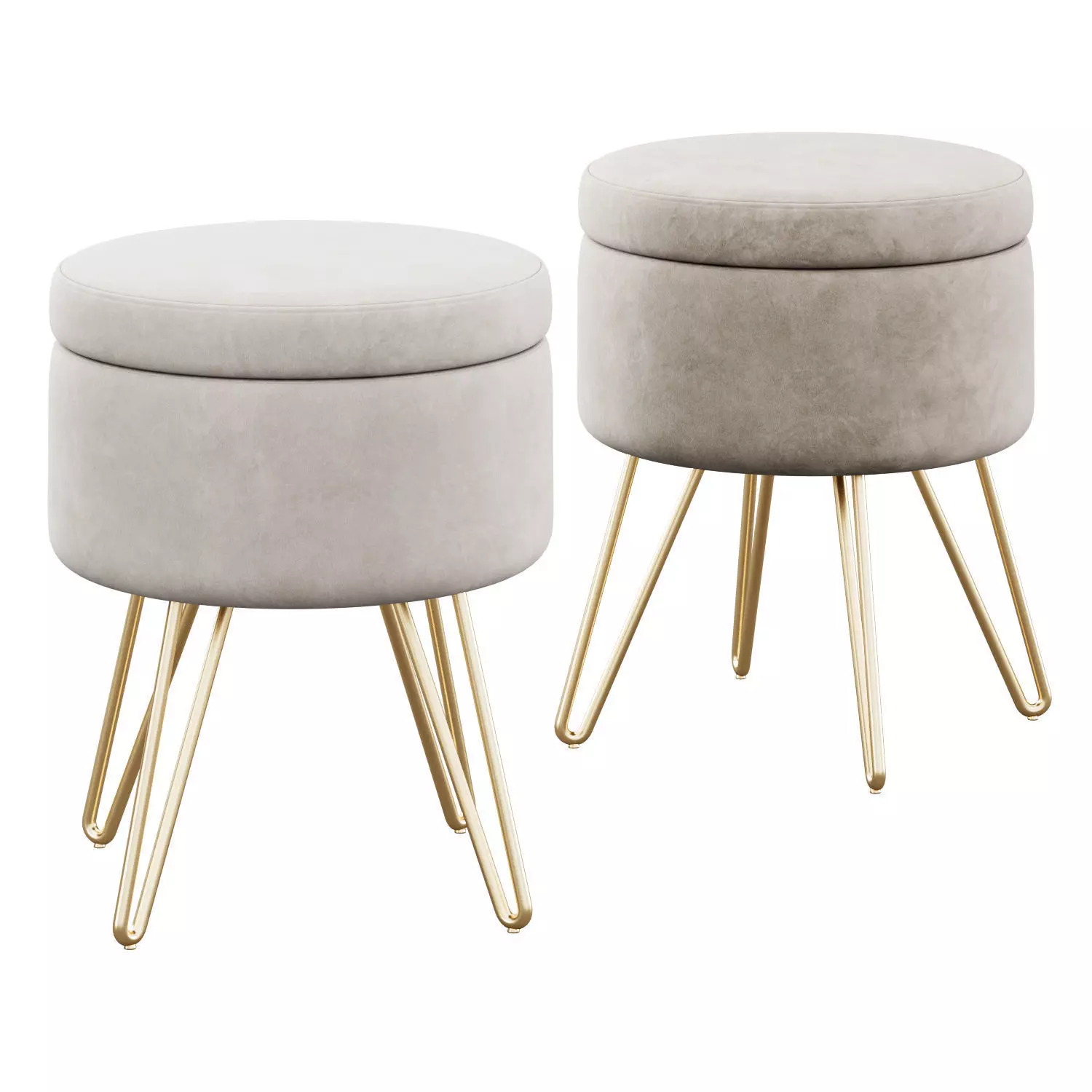 Wolfeboro Upholstered Ottoman by Mercer41 3D model_0