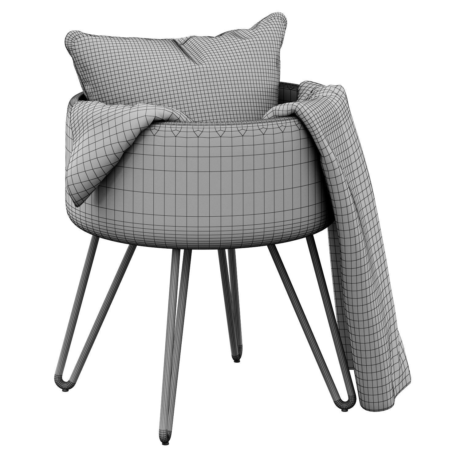 Wolfeboro Upholstered Ottoman by Mercer41 3D model_10