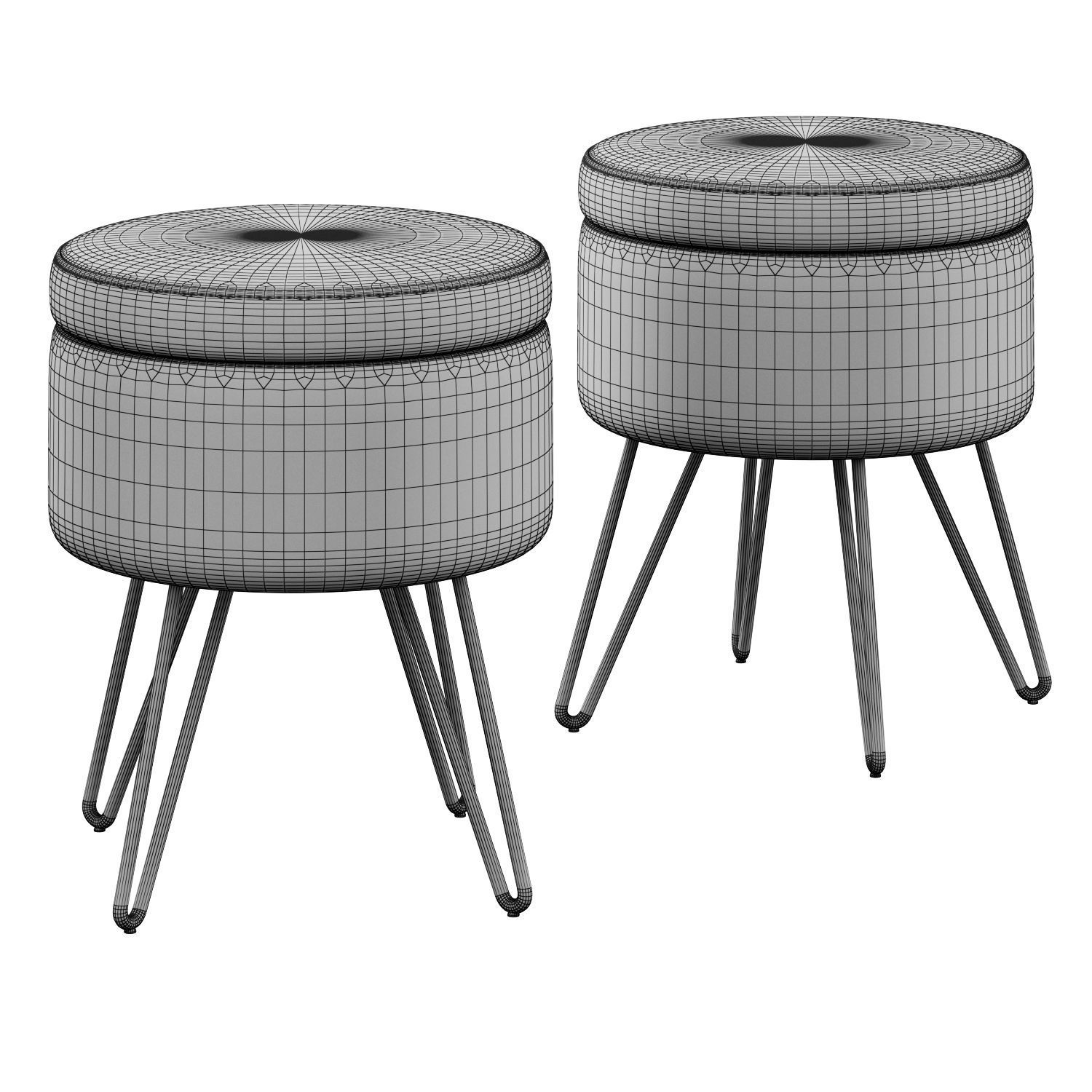 Wolfeboro Upholstered Ottoman by Mercer41 3D model_7