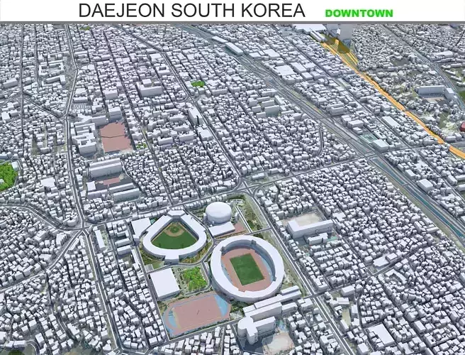 Daejeon Downtown South Korea