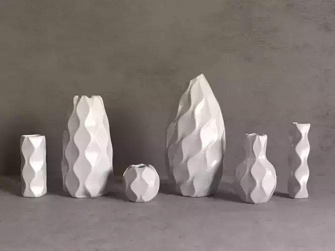 Curvy Vase Set