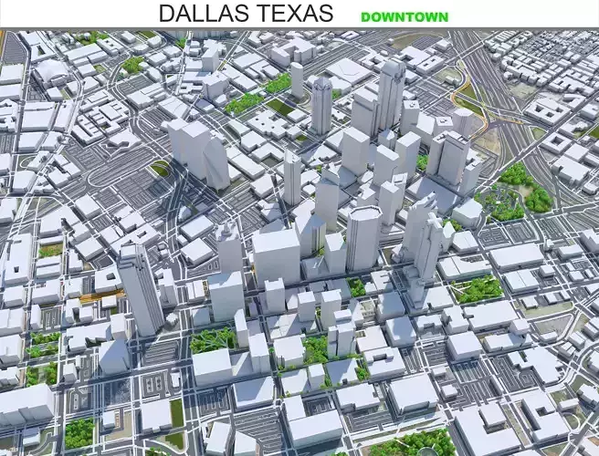 Dallas Downtown Texas USA