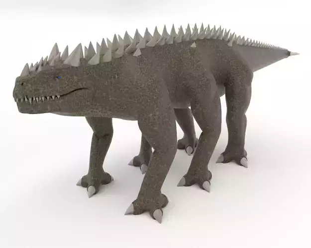 six-limbed monster 3D model