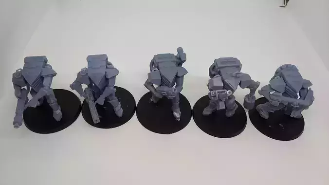 Lancer RPG NPC Medium Mech Pack - Pyramidion 3D print model