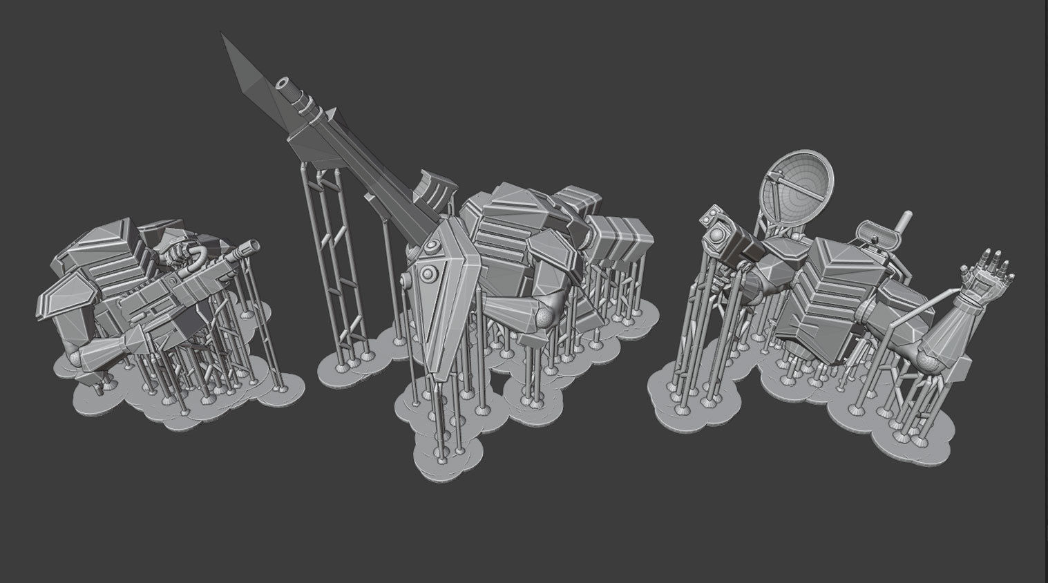 Lancer RPG NPC Medium Mech Pack - Pyramidion 3D print model_5