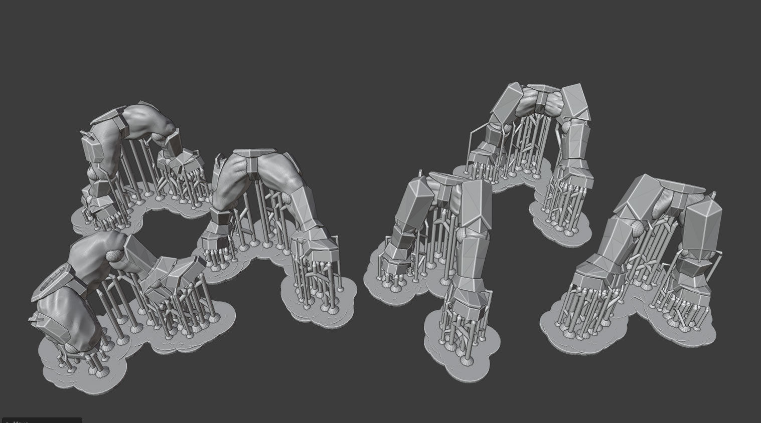 Lancer RPG NPC Medium Mech Pack - Pyramidion 3D print model_2