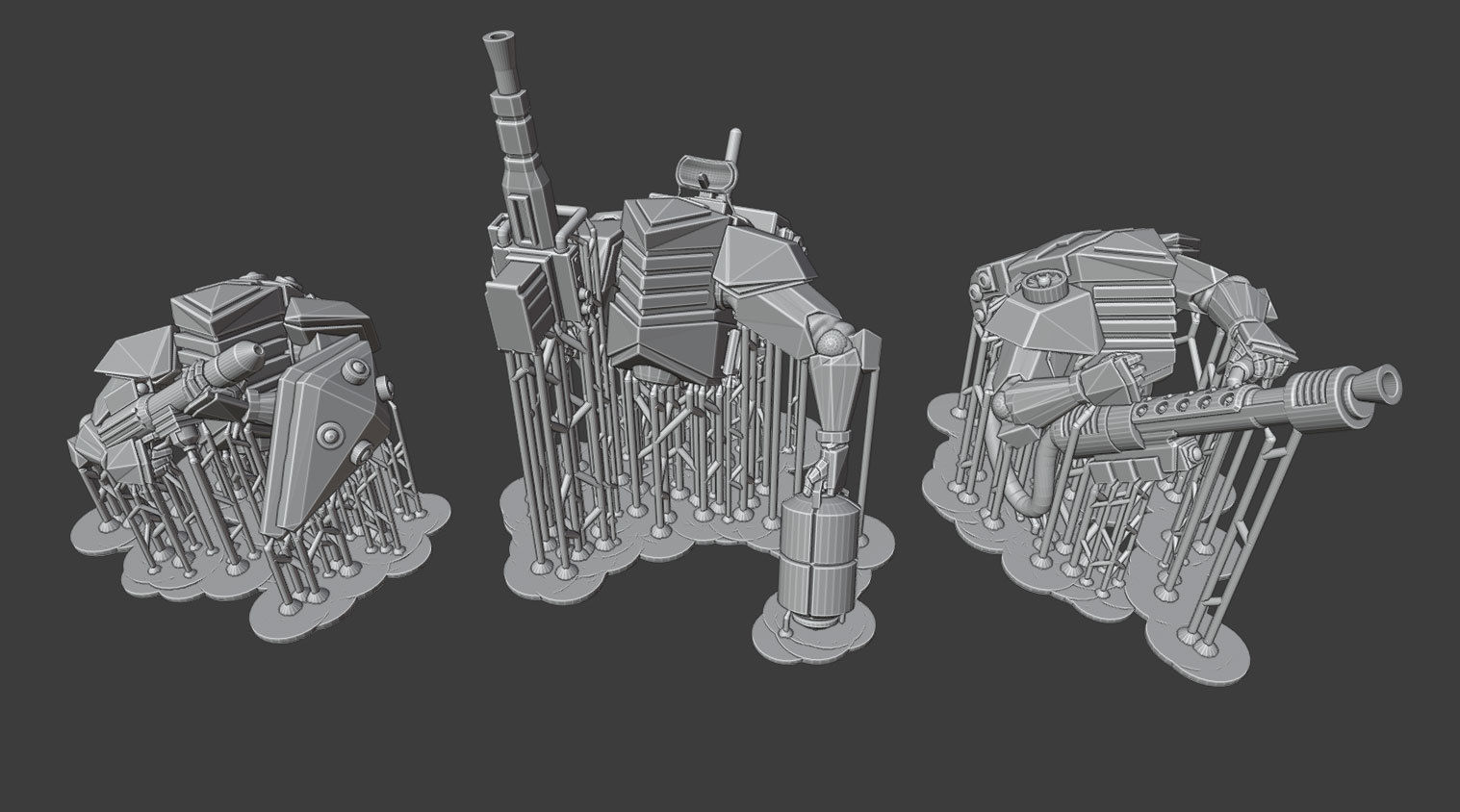 Lancer RPG NPC Medium Mech Pack - Pyramidion 3D print model_6