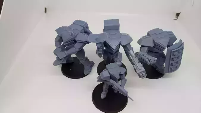 Lancer RPG NPC Heavy Mech Pack - Pyramidion 3D print model