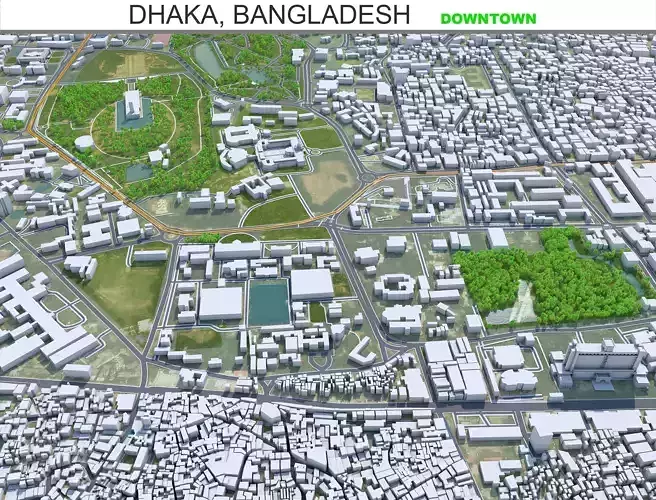 Dhaka Downtown Bangladesh