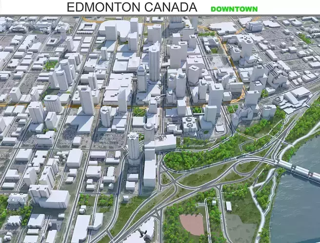 Edmonton Downtown Canada