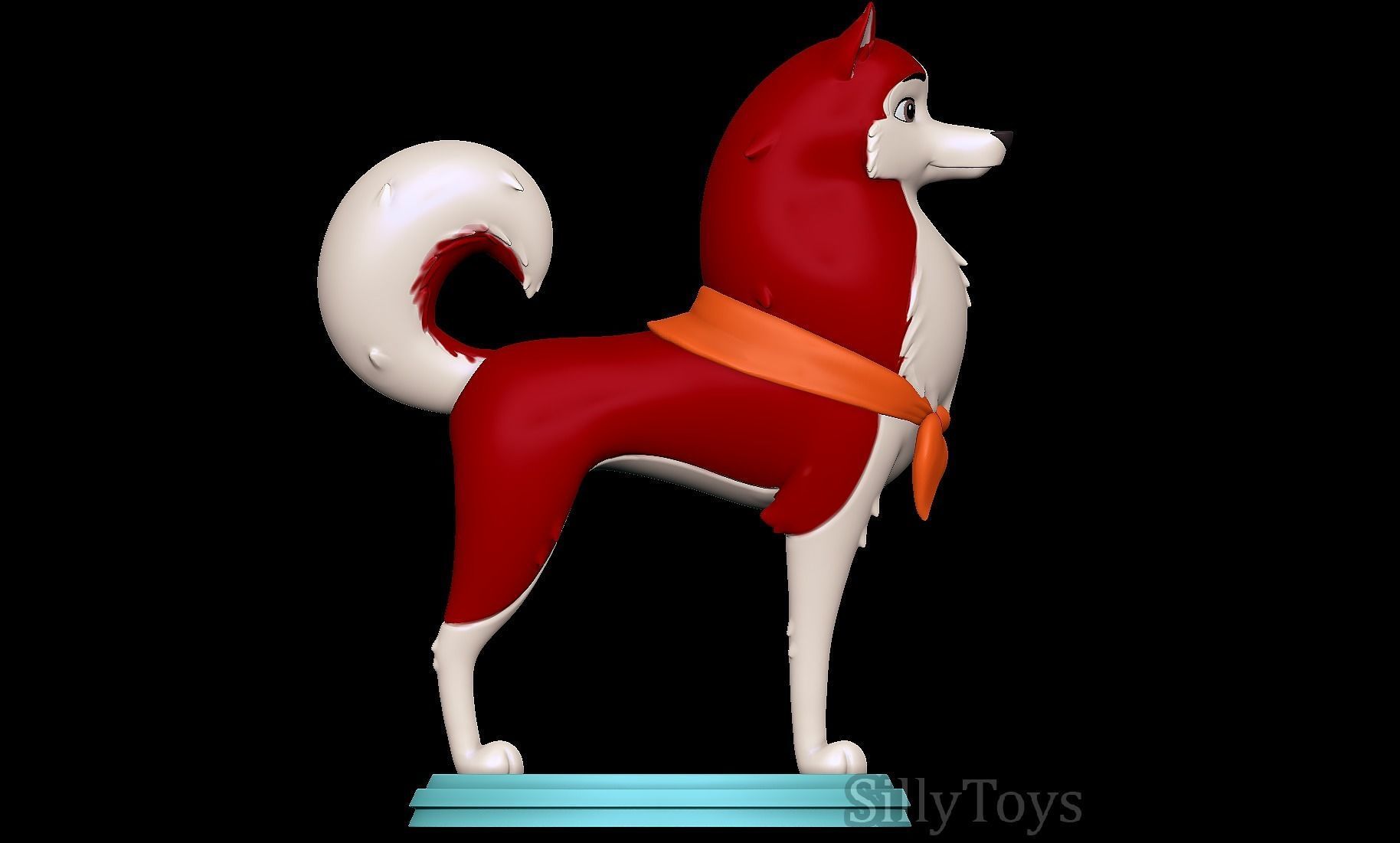 Jenna - Balto 3D print model_2