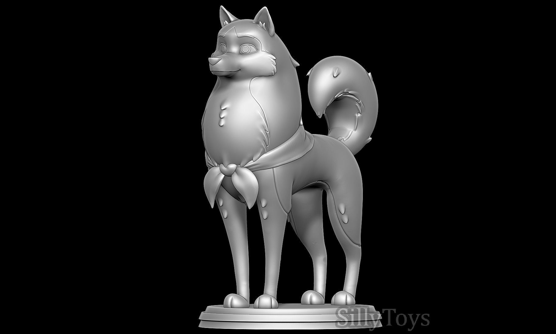 Jenna - Balto 3D print model_5