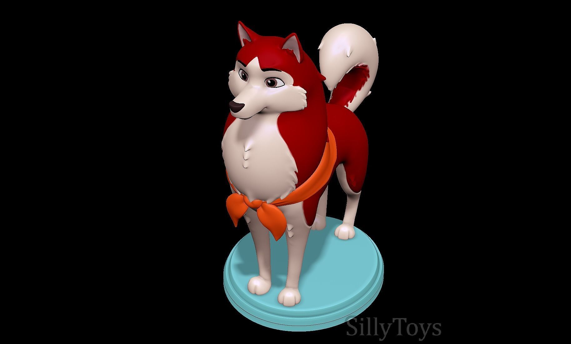 Jenna - Balto 3D print model_4