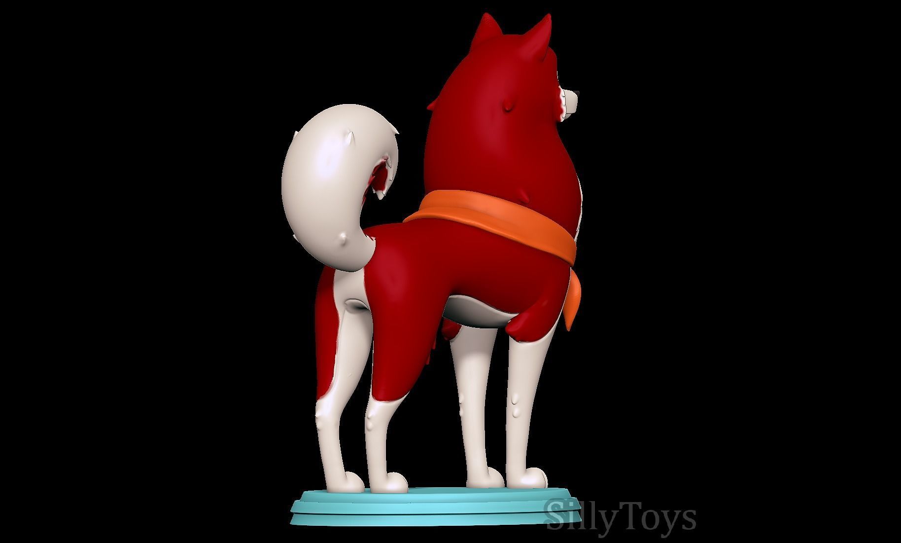 Jenna - Balto 3D print model_3