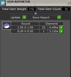 Chain style diamond ring 2357 3D print model 3D print model_8