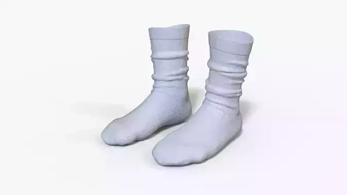 Long Socks Modeling 3D model