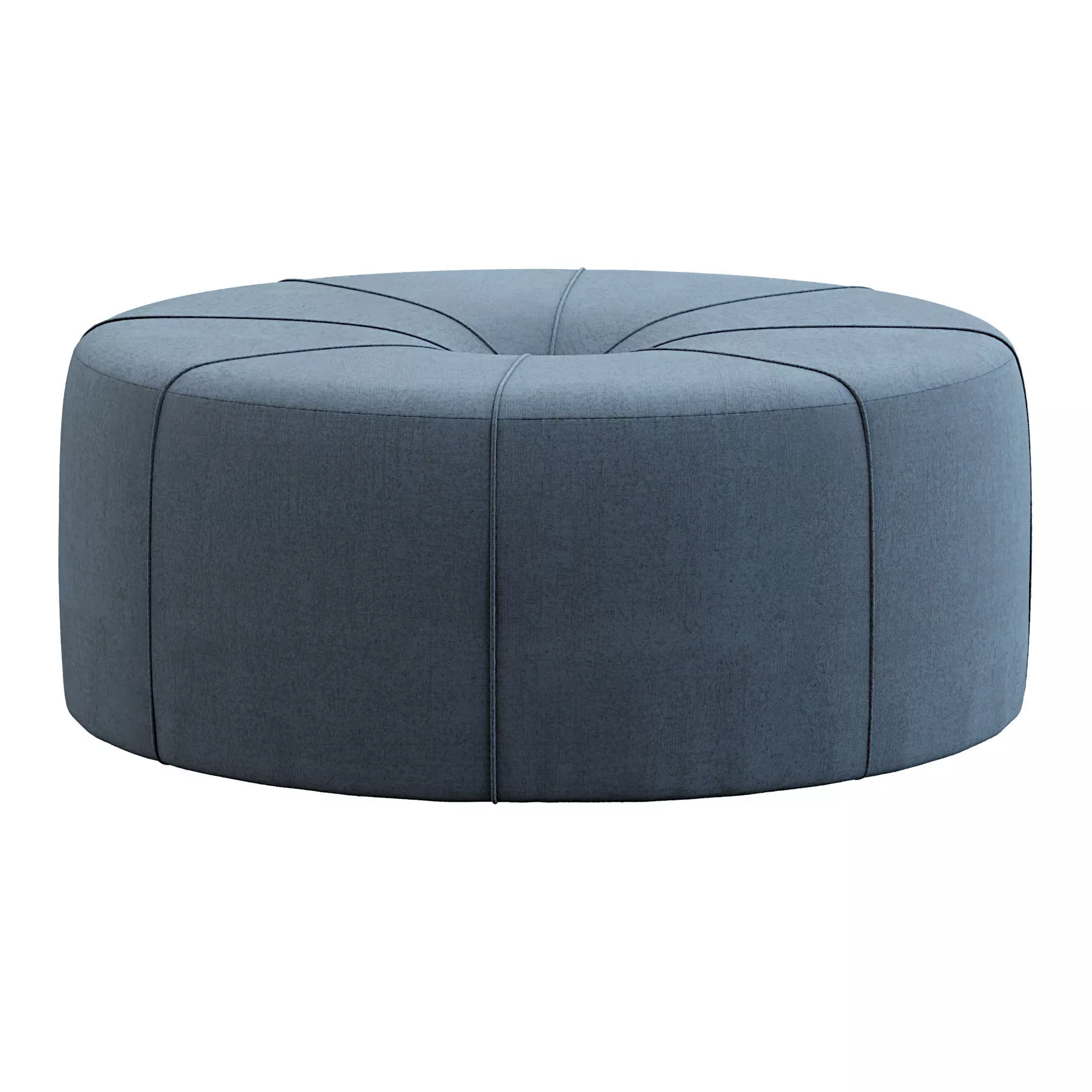 Ferris Oval Ottoman Free low-poly 3D model_0