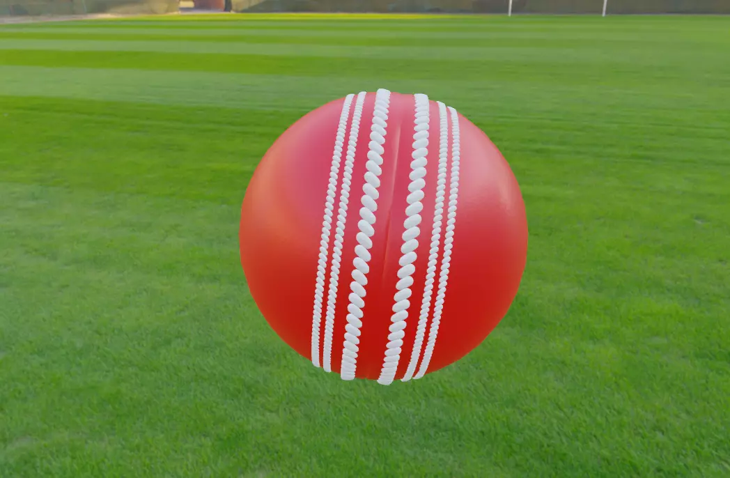 Cricket Ball Free 3D model